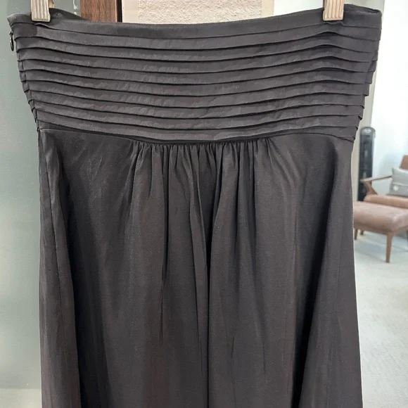 Banana Republic A-line Strapless Dress - Black Size 0 - Picture 6 of 8